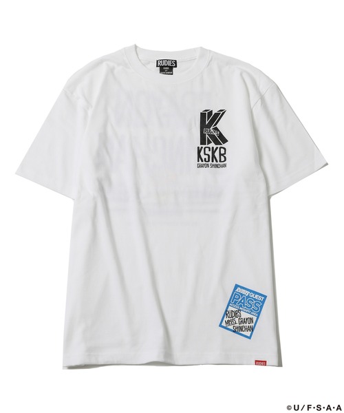 RUDIE'S(ルーディーズ)の「RUDIE'S x CRAYON SHINCHAN MOSH-T / ルーディーズ x クレヨンしんちゃん モッシュ -T(Tシャツ/カットソー・メンズ・ホワイト/ブラック・XXL/L/S/XL/M)」の6枚目の写真