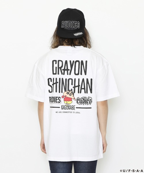 RUDIE'S(ルーディーズ)の「RUDIE'S x CRAYON SHINCHAN MOSH-T / ルーディーズ x クレヨンしんちゃん モッシュ -T(Tシャツ/カットソー・メンズ・ホワイト/ブラック・XXL/L/S/XL/M)」の12枚目の写真