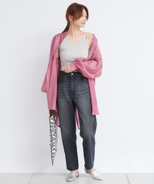 DouDou（ドゥドゥ）の「ストレートデニム（その他パンツ・レディース・ブラック/ブルー・38/36）」の7枚目の写真