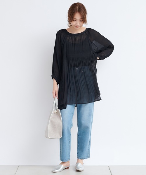 DouDou（ドゥドゥ）の「ストレートデニム（その他パンツ・レディース・ブラック/ブルー・38/36）」の15枚目の写真