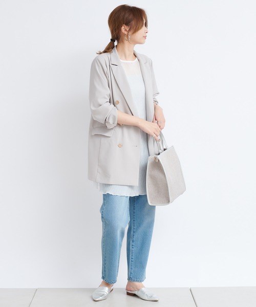 DouDou（ドゥドゥ）の「ストレートデニム（その他パンツ・レディース・ブラック/ブルー・38/36）」の18枚目の写真