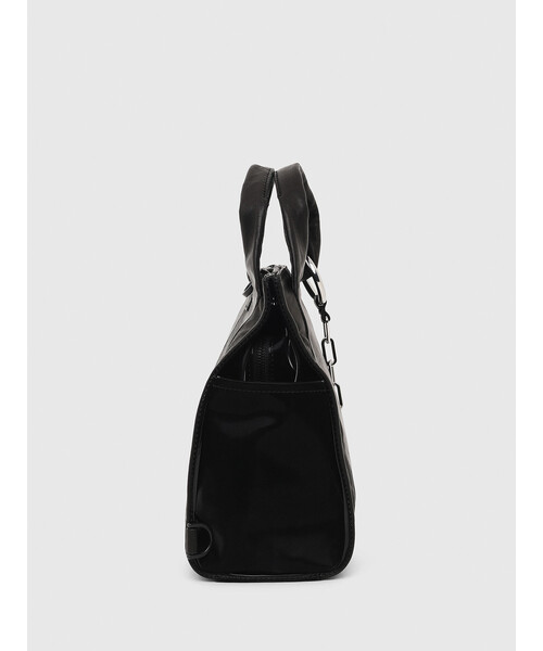 【DIESEL】ミックスマテリアル 3WAY◆バケットバッグ】レザー DIESEL（ディーゼル）の「レディース ミックスマテリアル 3WAY