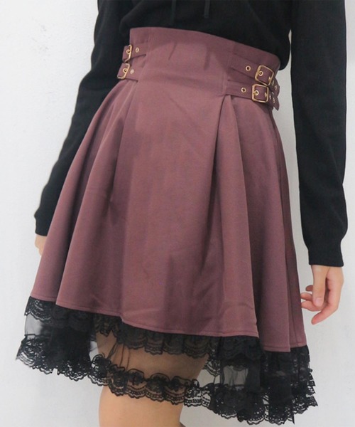 ROJITA（ロジータ）の「裾2段チュールSK（スカート・レディース・ブラック/ブラウン/ピンク系その他・FREE）」の22枚目の写真