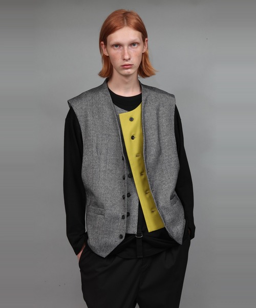 ato（アトウ）の「LAYERED VEST（ベスト・メンズ・その他・46/48）」の2枚目の写真