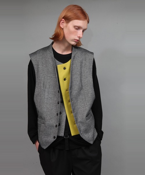 ato（アトウ）の「LAYERED VEST（ベスト・メンズ・その他・46/48）」の3枚目の写真