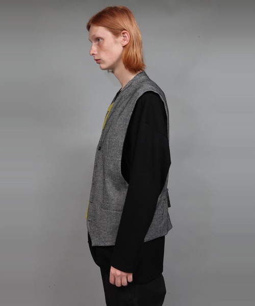 ato（アトウ）の「LAYERED VEST（ベスト・メンズ・その他・46/48）」の5枚目の写真