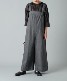 PUAL CE CIN | エコサルファー染サロペット(その他パンツ)