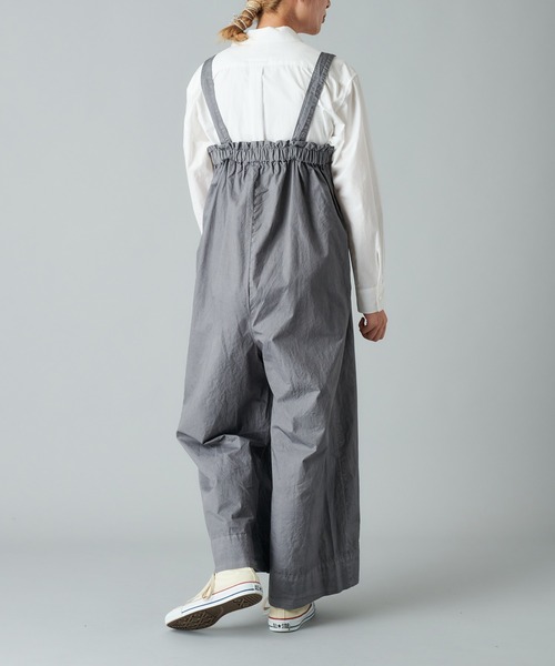 PUAL CE CIN（ピュアルセシン）の「エコサルファー染サロペット（その他パンツ・レディース・ブラック/ベージュ/グレー・FREE）」の18枚目の写真