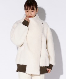 BeAMS DOT | 【WEB限定】BeAMS DOT / ボリューム ボアブルゾン(ブルゾン)