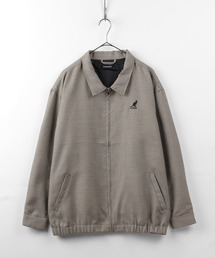 KANGOL（カンゴール）の「【KANGOL/カンゴール】 オーバーサイズ  ツイードスウィングトップ ジャケット/ ジップブルゾン（ブルゾン・メンズ）」