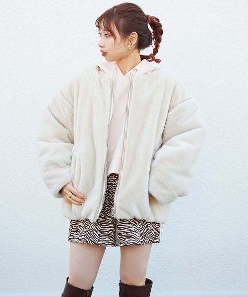 one after another NICE CLAUP（ワンアフターアナザーナイスクラップ）の「シンプルアソートショートパンツ（その他パンツ・レディース・ブラック/ベージュ/ブラウン/ゼブラ・FREE）」の8枚目の写真