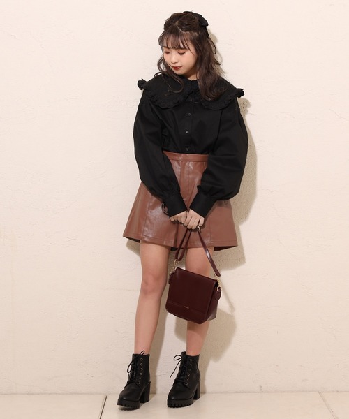 one after another NICE CLAUP（ワンアフターアナザーナイスクラップ）の「シンプルアソートショートパンツ（その他パンツ・レディース・ブラック/ベージュ/ブラウン/ゼブラ・FREE）」の19枚目の写真