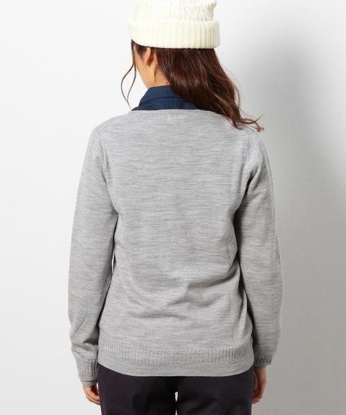 coen（コーエン）の「ウォッシャブルＶネックカーディガン（カーディガン/ボレロ・レディース・コバルトブルー/ブラック/ネイビー/レッド/ライトグレー/ケリー・MEDIUM/LARGE）」の17枚目の写真