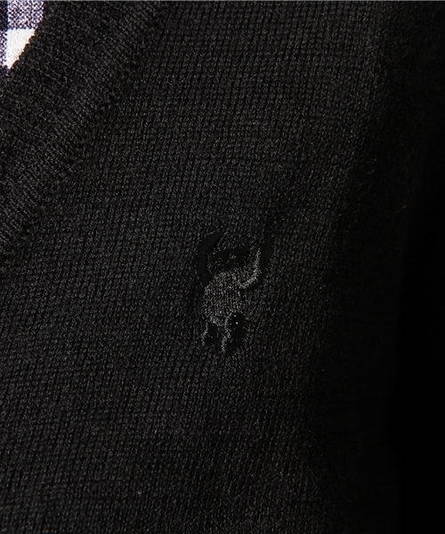 coen（コーエン）の「ウォッシャブルＶネックカーディガン（カーディガン/ボレロ・レディース・コバルトブルー/ブラック/ネイビー/レッド/ライトグレー/ケリー・MEDIUM/LARGE）」の21枚目の写真