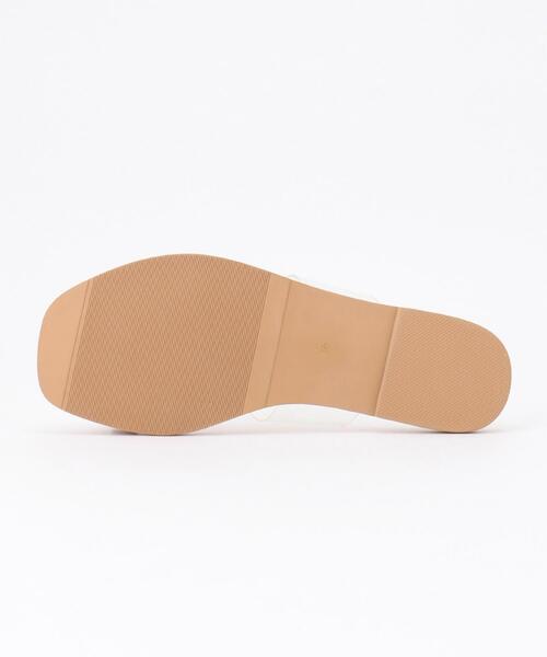 TOCCA(トッカ)の「SHEER SANDALS フラットサンダル(サンダル・レディース・ブラウン系/ピンク系/シルバー系・38/36/37)」の5枚目の写真
