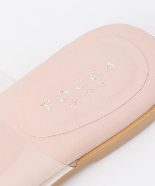 TOCCA(トッカ)の「SHEER SANDALS フラットサンダル(サンダル・レディース・ブラウン系/ピンク系/シルバー系・38/36/37)」の9枚目の写真