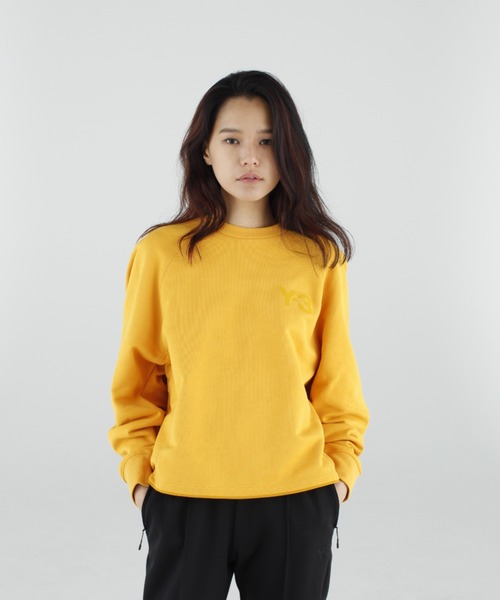 W CLASSIC CHEST LOGO CREW SWEATSHIRT