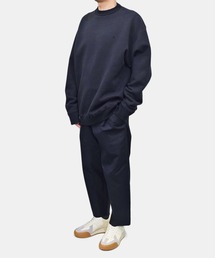 トップス ATON SUVIN GARMENT DYE CREWNECK PULLOVER SUVIN DOUBLE JERSEY | CREWNECK PULLOVER – ATON | エイトン