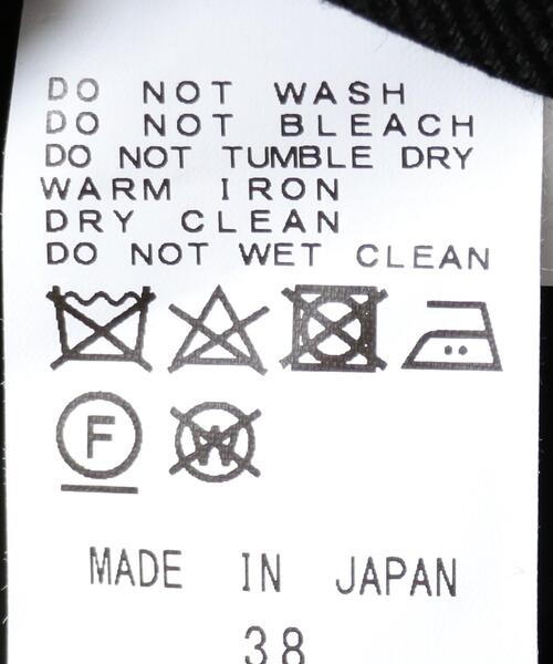 CINOH(チノ)の「<CINOH(チノ)>ダブル ジャケット(テーラードジャケット・レディース・ブラック・38/36)」の15枚目の写真