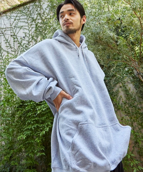 unrelaxing（アンリラクシング）の「オーバーサイズビッグスウェットパーカー ビッグシルエットフードトレーナー（パーカー・メンズ・ネイビー/ブルー系その他/ピンク系その他2/サックスブルー/レッド系その他4/ワイン/ブラック系その他3/ブラック/ホワイト系その他4/ホワイト/ブラック系その他/ホワイト系その他/ブルー系その他6/レッド系その他2/ホワイト系その他3/レッド/ベージュ/グレー/グリーン/ライトピンク/ブルー系その他4/レッド系その他3/パープル/ピンク系その他/オレンジ/ブルー系その他3/ホワイト系その他2/ブラック系その他4/ピンク系その他3・LARGE/MEDIUM/X-LARGE/SMALL）」の10枚目の写真