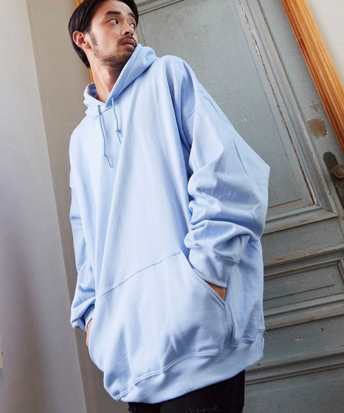 unrelaxing（アンリラクシング）の「オーバーサイズビッグスウェットパーカー ビッグシルエットフードトレーナー（パーカー・メンズ・ネイビー/ブルー系その他/ピンク系その他2/サックスブルー/レッド系その他4/ワイン/ブラック系その他3/ブラック/ホワイト系その他4/ホワイト/ブラック系その他/ホワイト系その他/ブルー系その他6/レッド系その他2/ホワイト系その他3/レッド/ベージュ/グレー/グリーン/ライトピンク/ブルー系その他4/レッド系その他3/パープル/ピンク系その他/オレンジ/ブルー系その他3/ホワイト系その他2/ブラック系その他4/ピンク系その他3・LARGE/MEDIUM/X-LARGE/SMALL）」の14枚目の写真