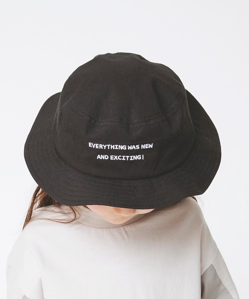 BRANSHES（ブランシェス）の「刺繍ハット（ハット・キッズ・ブラック/ベージュ/ブルー・52cm/50cm/54cm/56cm）」の22枚目の写真