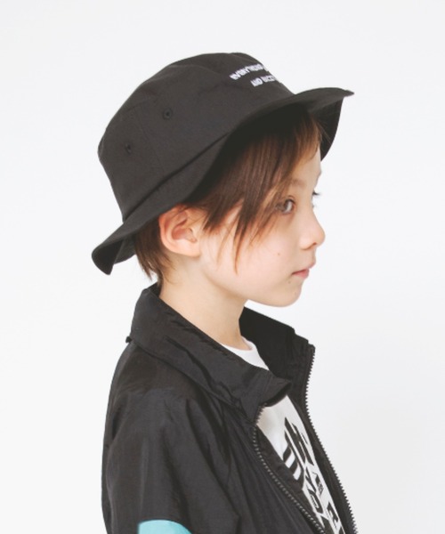 BRANSHES（ブランシェス）の「刺繍ハット（ハット・キッズ・ブラック/ベージュ/ブルー・52cm/50cm/54cm/56cm）」の5枚目の写真