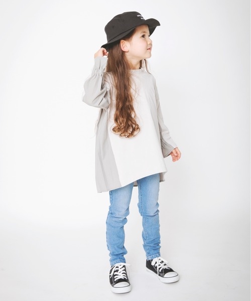 BRANSHES（ブランシェス）の「刺繍ハット（ハット・キッズ・ブラック/ベージュ/ブルー・52cm/50cm/54cm/56cm）」の4枚目の写真