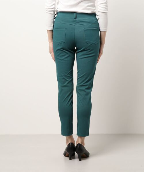 Tuche(トゥシェ)の「【Tuche】 ベルトループ付 冷脚ツイルストレッチ スタイリッシュボトム(その他パンツ・レディース・グリーン/ホワイト/ブラック/グレー系その他・LARGE/MEDIUM)」の5枚目の写真