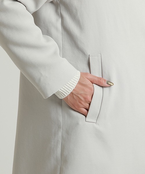 3way》 エアーバックサテンダブルクロスコート