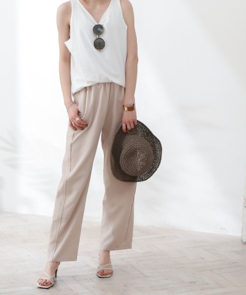 VIVIAN（ヴィヴィアン）の「スクエアトゥアシメ華奢ストラップトングサンダル（サンダル・レディース・ブラック/グレー系その他7/ダークブラウン/アイボリー・L/S/M/LL）」の14枚目の写真