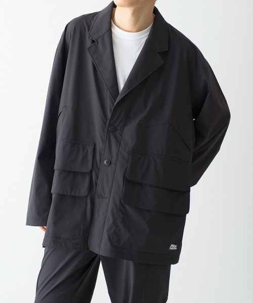 And A（アンドエー）の「Abu Garcia アブガルシア / FISH HUNTING JACKET フィッシュハンティングジャケット セットアップ / 21AAB-0007（テーラードジャケット・メンズ・ブラック・MEDIUM/LARGE）」の18枚目の写真