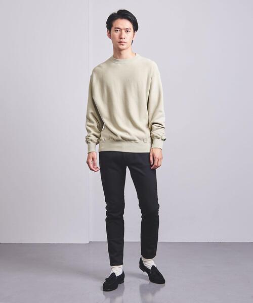 BLUE（ブルー）の「＜BLUE（ブルー）＞ ワイド コットン スウェット