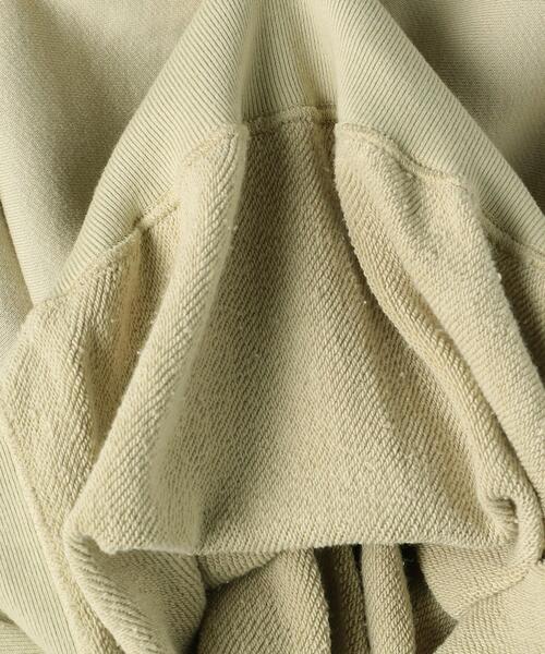 BLUE（ブルー）の「＜BLUE（ブルー）＞ ワイド コットン スウェット クルーネック（スウェット・メンズ・ホワイト/ライム・MEDIUM/LARGE）」の13枚目の写真