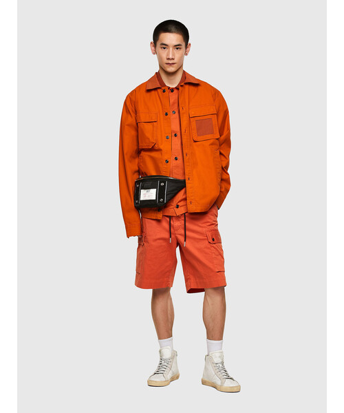 DIESEL（ディーゼル）の「メンズ シャツ 長袖 ミリタリー