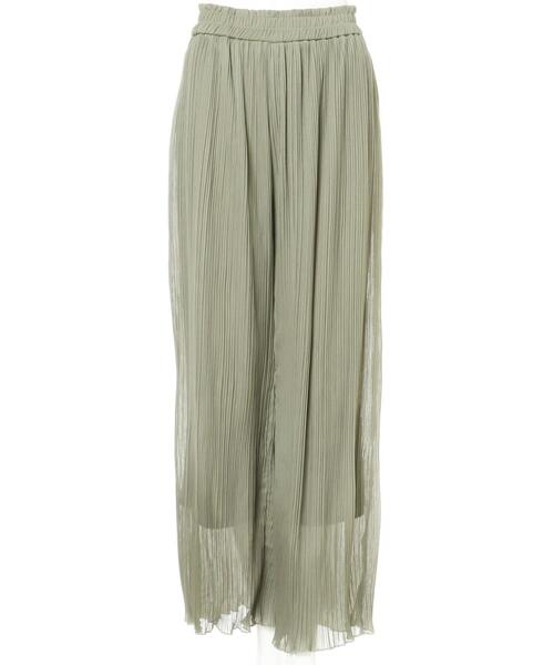 INGNI（イング）の「シアープリーツ／パンツ（その他パンツ・レディース・ブラック/ブラウン/アイボリー/ミント/ブルーグレー・FREE）」の6枚目の写真