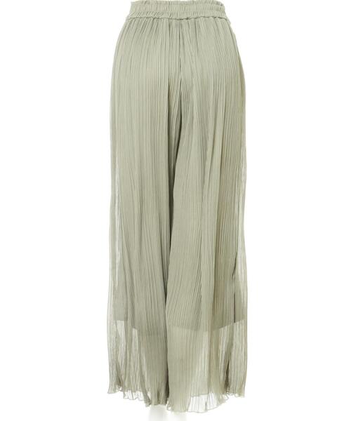 INGNI（イング）の「シアープリーツ／パンツ（その他パンツ・レディース・ブラック/ブラウン/アイボリー/ミント/ブルーグレー・FREE）」の8枚目の写真