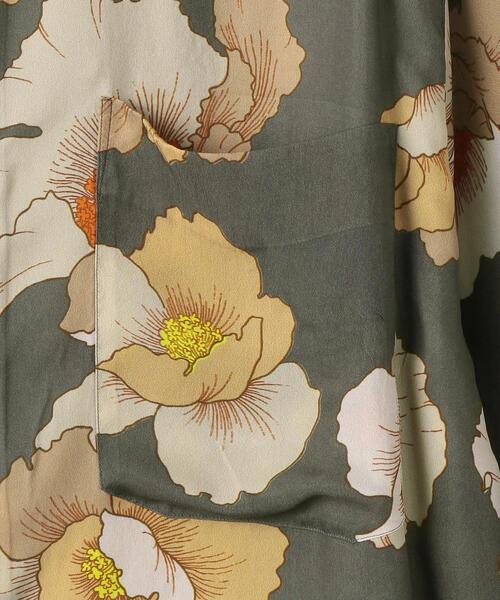 biscuithead（ビスケットヘッド）の「＜UNITED ARROWS＞ ボタニカルプリント レギュラー（シャツ/ブラウス・メンズ・オフホワイト/オリーブ・SMALL/MEDIUM/X-LARGE/LARGE）」の15枚目の写真