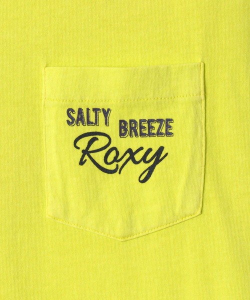 ROXY（ロキシー）の「SALTY BREEZE TEE/ロキシー半袖バックプリントポケットTシャツ（Tシャツ/カットソー・レディース・グリーン/ブラウン/ブルー/ホワイト・LARGE/X-LARGE/MEDIUM/SMALL）」の16枚目の写真