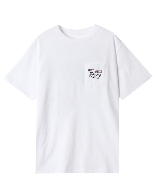 ROXY（ロキシー）の「SALTY BREEZE TEE/ロキシー半袖バックプリントポケットTシャツ（Tシャツ/カットソー・レディース・グリーン/ブラウン/ブルー/ホワイト・LARGE/X-LARGE/MEDIUM/SMALL）」の12枚目の写真