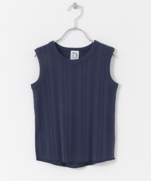 URBAN RESEARCH DOORS（アーバンリサーチドアーズ）の「ノースリーブランダムリブカットソー(KIDS)（Tシャツ/カットソー・キッズ・ベージュ/ネイビー/ブラウン・120/105/150/135）」の10枚目の写真