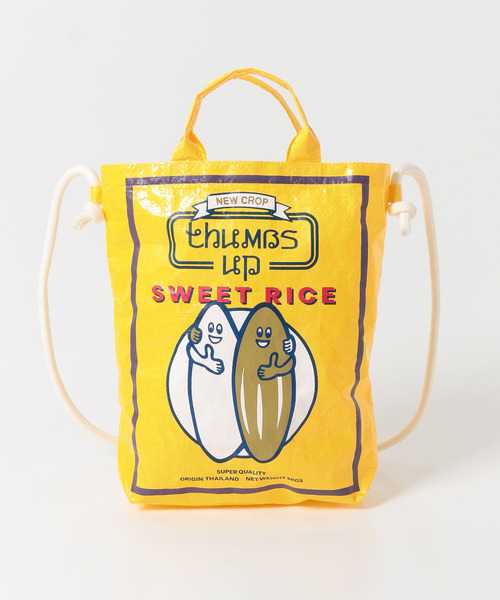 wiffle（ウィッフル）の「『別注』wiffle×Sonny Label　2WAY RICEBAG（ショルダーバッグ・メンズ・シルバー/イエロー・FREE）」の13枚目の写真