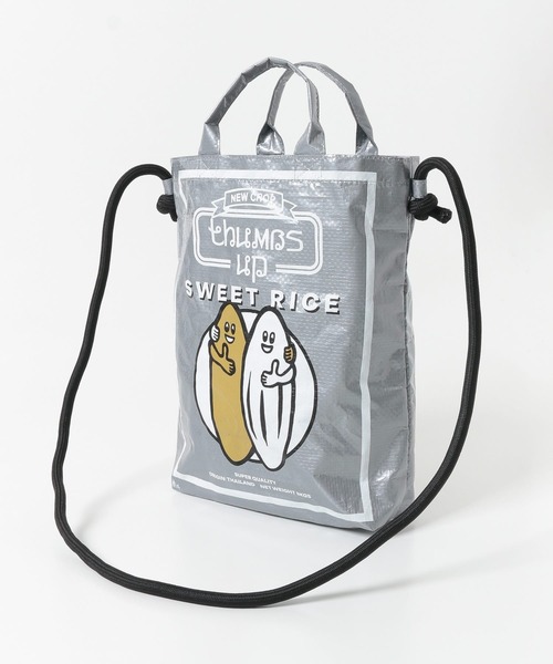 wiffle（ウィッフル）の「『別注』wiffle×Sonny Label　2WAY RICEBAG（ショルダーバッグ・メンズ・シルバー/イエロー・FREE）」の6枚目の写真