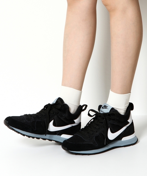 Another Edition(アナザーエディション)の「◆NIKE◆インターナショナリストミッドカット/NIKE INTERNATIONALISTMID(スニーカー・レディース・オフホワイト/ブラック・23cm/24cm/25cm)」の9枚目の写真