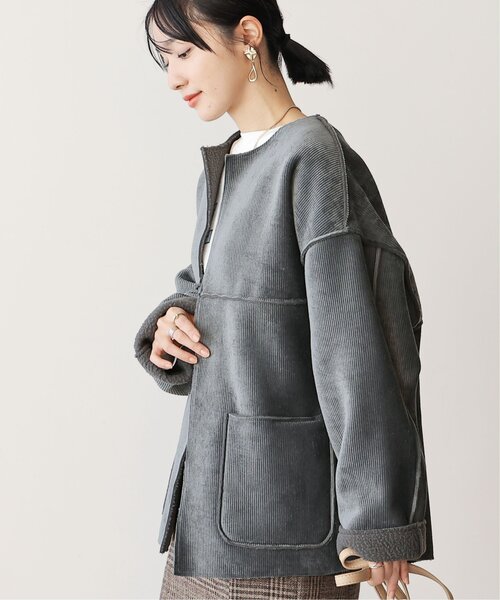 セール 2wayリバーシブルショートコート ブルゾン Frames Ray Cassin フレームスレイカズン のファッション通販 Zozotown