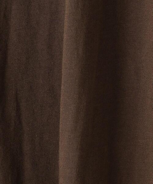 EMMEL REFINES（エメルリファインズ）の「＜ EMMEL REFINES（エメル リファインズ） ＞アシメ ノースリーブ フレアカット －手洗い可能－（タンクトップ・レディース・ホワイト/ブラック/ダークブラウン・FREE）」の7枚目の写真