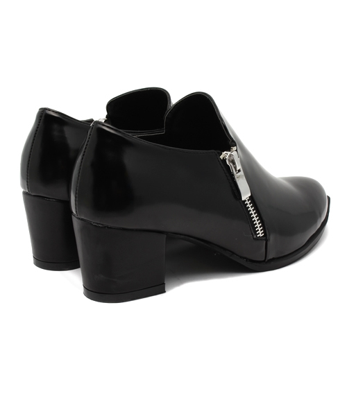 WHO'S WHO gallery(フーズフーギャラリー)の「【Mr.】スクエアブーティ(ブーティ・レディース・ブラック・SMALL/LARGE/MEDIUM)」の4枚目の写真