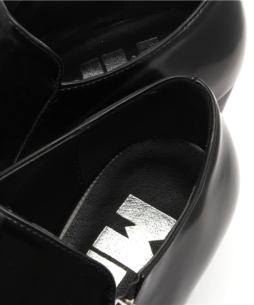 WHO'S WHO gallery(フーズフーギャラリー)の「【Mr.】スクエアブーティ(ブーティ・レディース・ブラック・SMALL/LARGE/MEDIUM)」の7枚目の写真