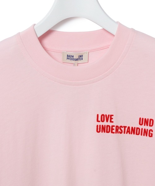 BAUM UND PFERDGARTEN(バウムウンドヘルガーデン)の「【BAUM UND PFERDGARTEN】JALO Tee(Tシャツ/カットソー・レディース・オフホワイト/ピンク・S)」の8枚目の写真