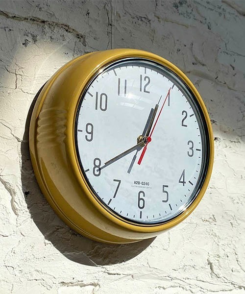 DULTON（ダルトン）の「WALL CLOCK/ウォール クロック（掛け時計・メンズ・ベージュ/グレー/ブルー・FREE）」の3枚目の写真